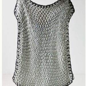 Anthropologie Penny Knit Throw Blanket 50" x 60"